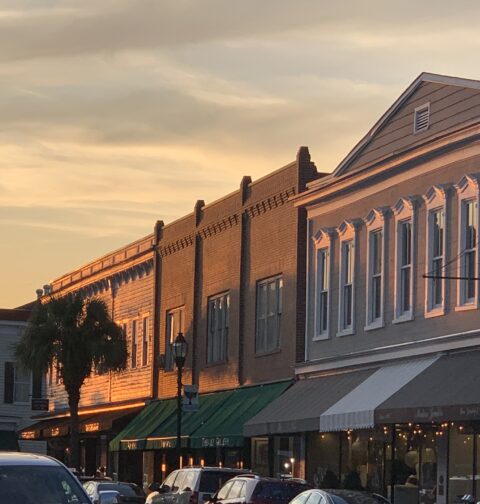 Bay Street Downtown Beaufort, South Carolina