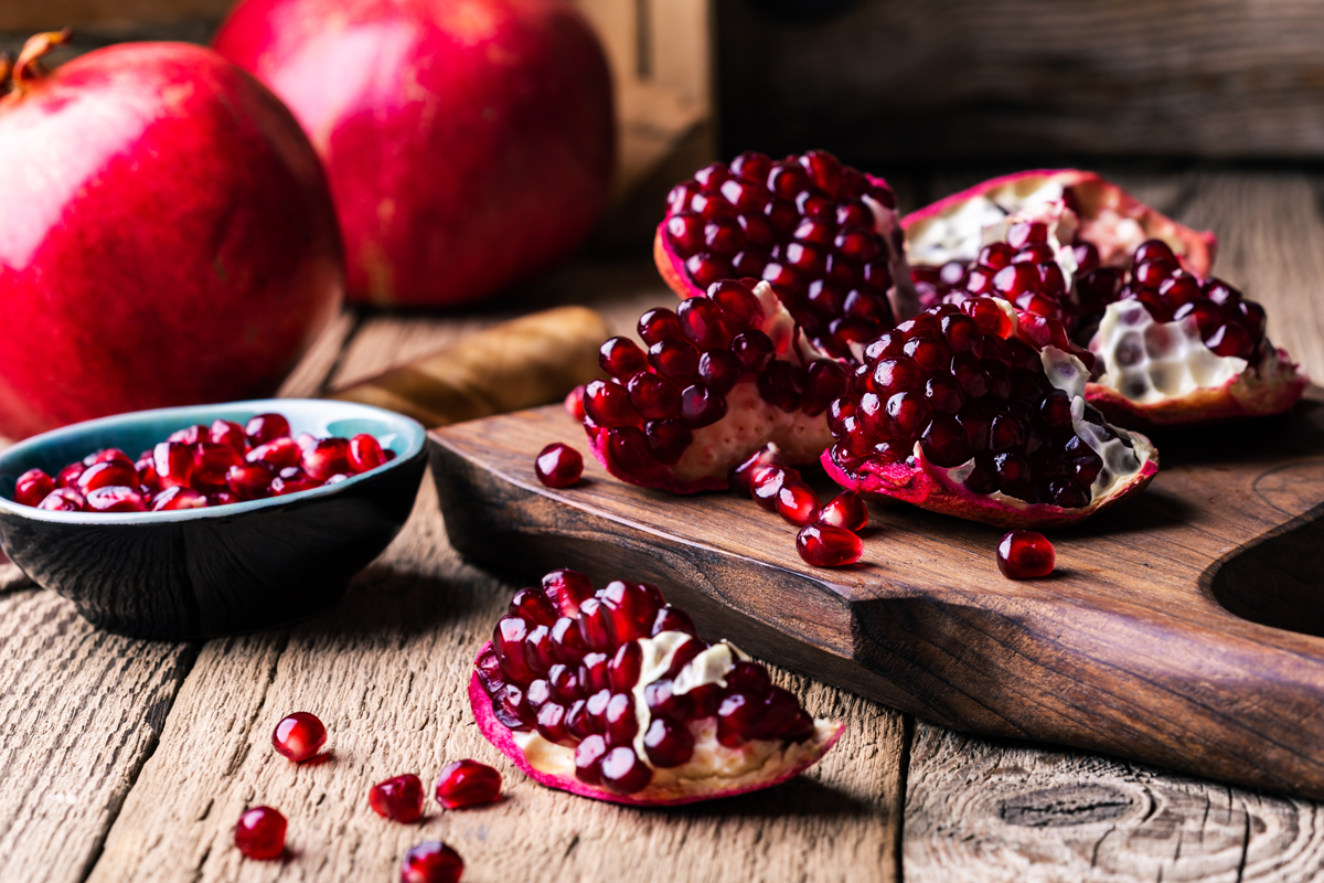 Pomegranates - a delicious Winter Food